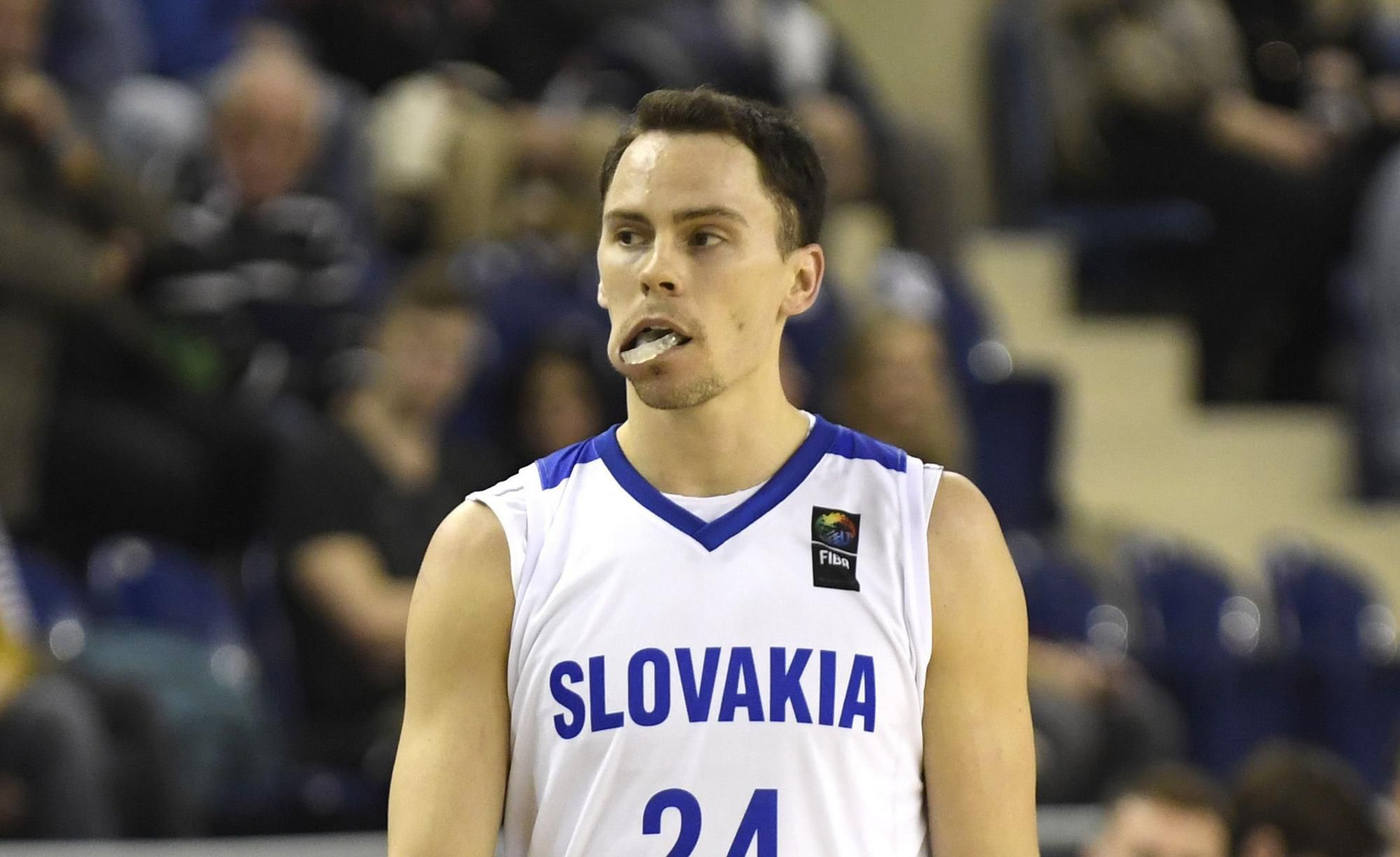 Basketbalista Slovenska Kyle Kuric