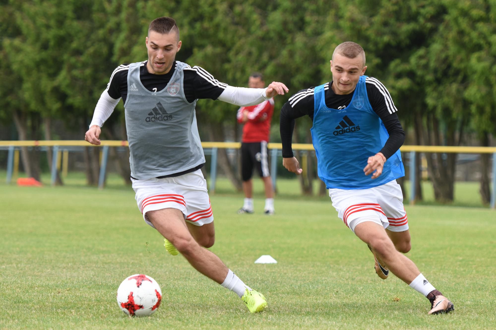 Iľja Čeredničenko na tréningu Spartaka Trnava