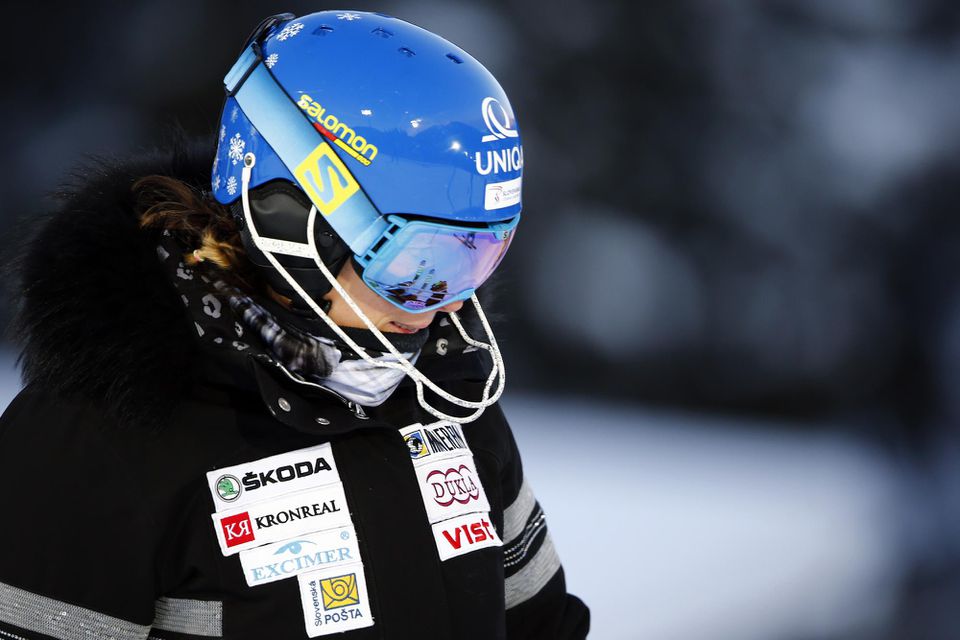 slovenská zjazdová lyžiarka Veronika Velez-Zuzulová