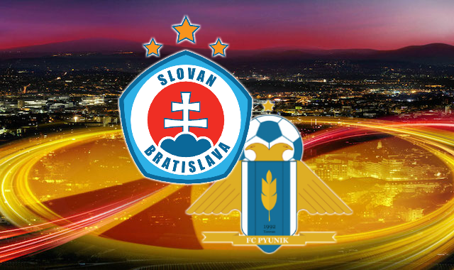 ŠK Slovan Bratislava - FC Pjunik Jerevan (Európska liga)