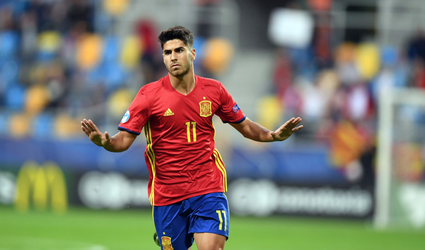 Video: Španielsko deklasovalo Macedónsko, hetrik Marca Asensia