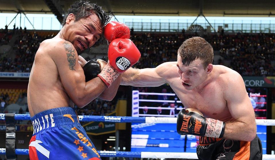Manny Pacquiao a Jeff Horn