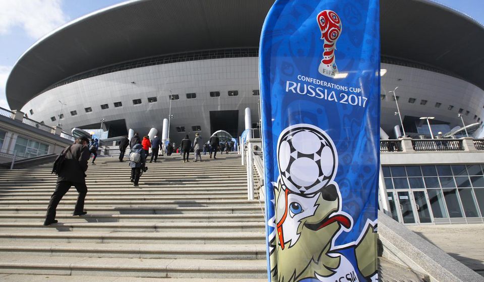 Nový štadión v Petrohrade na Pohára konfederácií FIFA