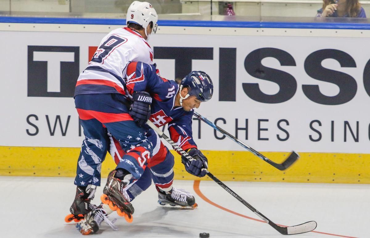 MS v In-line hokeji a Slovensko proti USA