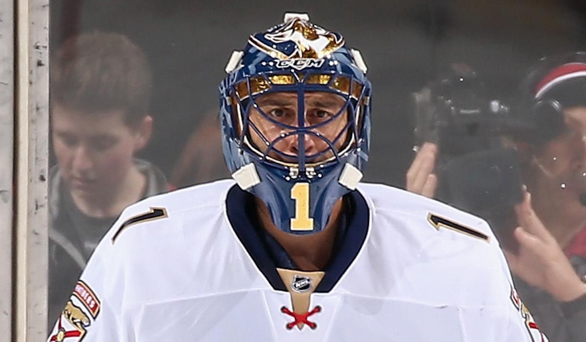 Roberto Luongo, číslo jedna v bránke Floridy Panthers.