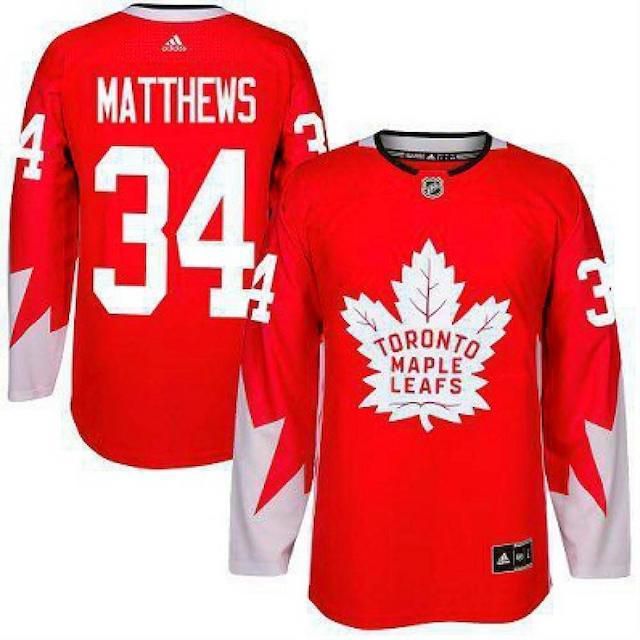 červené dresy Toronto Maple Leafs