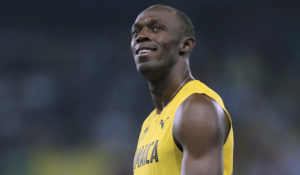 Usain Bolt, Jamajka, usmev, semifinale 100m, Rio 2016