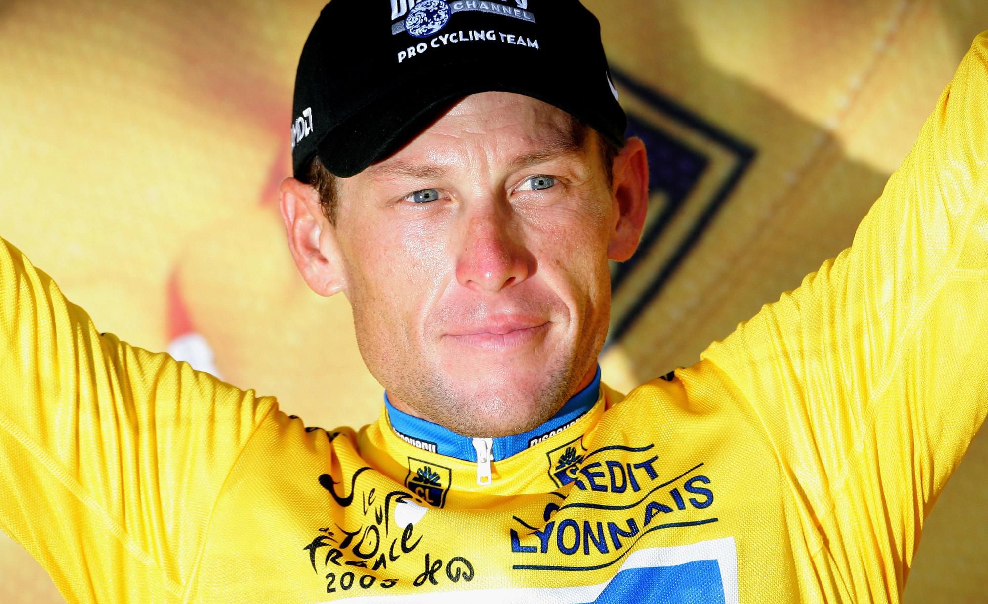 Lance Armstrong v časoch svojej najväčšej falošnej slávy.