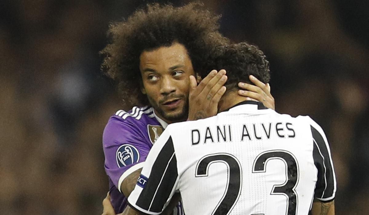 Marcelo a Dani Alves