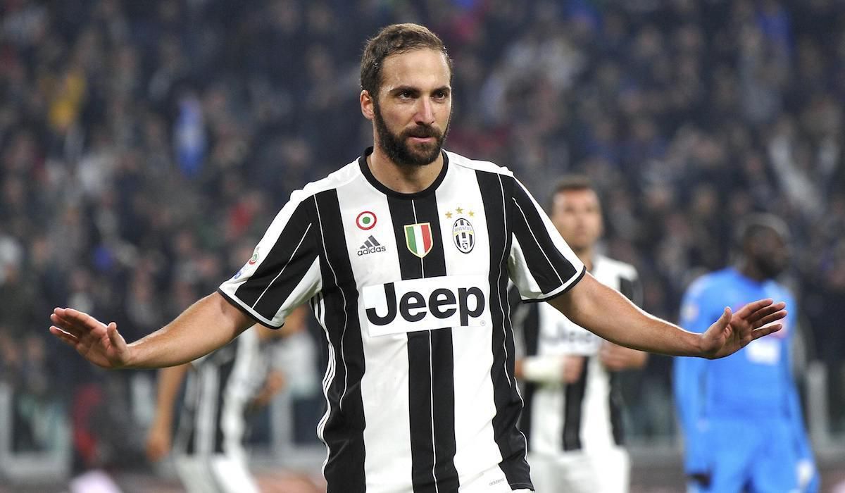 Juventus, Gonzalo Higuain, oslava, radost, gol, okt16,