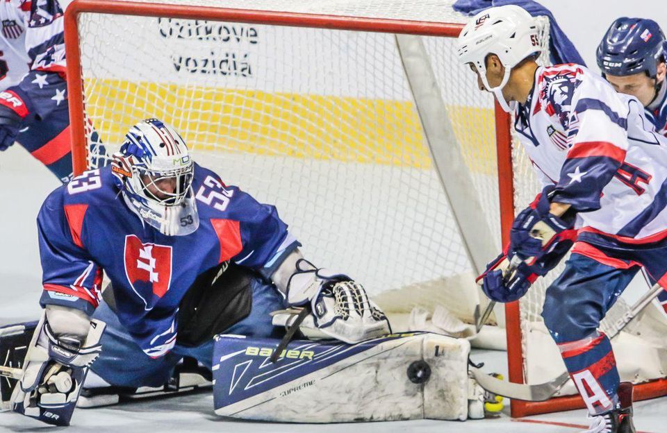 MS v In-line hokeji a Slovensko proti USA
