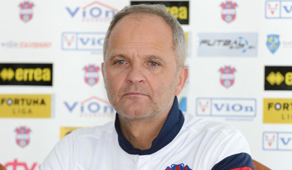 Tréner FC ViOn Zlaté Moravce Juraj Jarábek