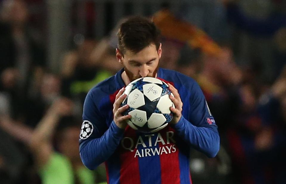 Lionel Messi Barcelona mar2017