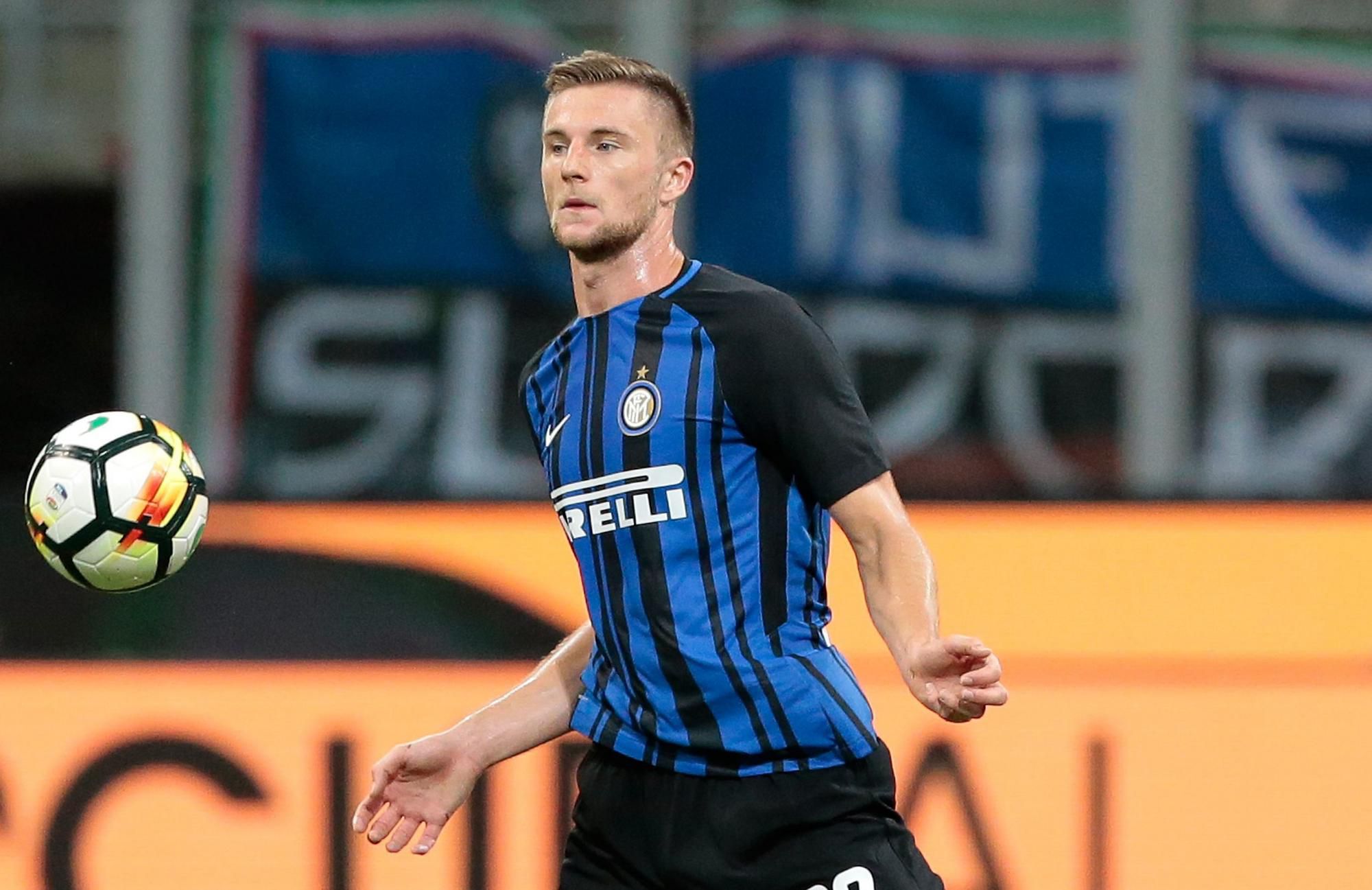 Milan Škriniar v drese Interu Miláno