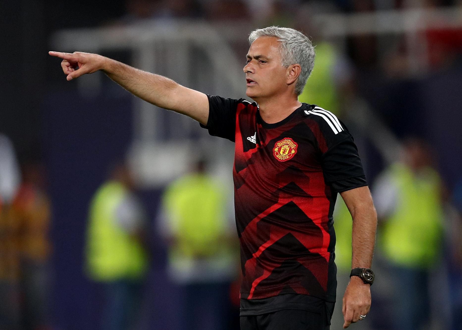 tréner Manchestru United José Mourinho