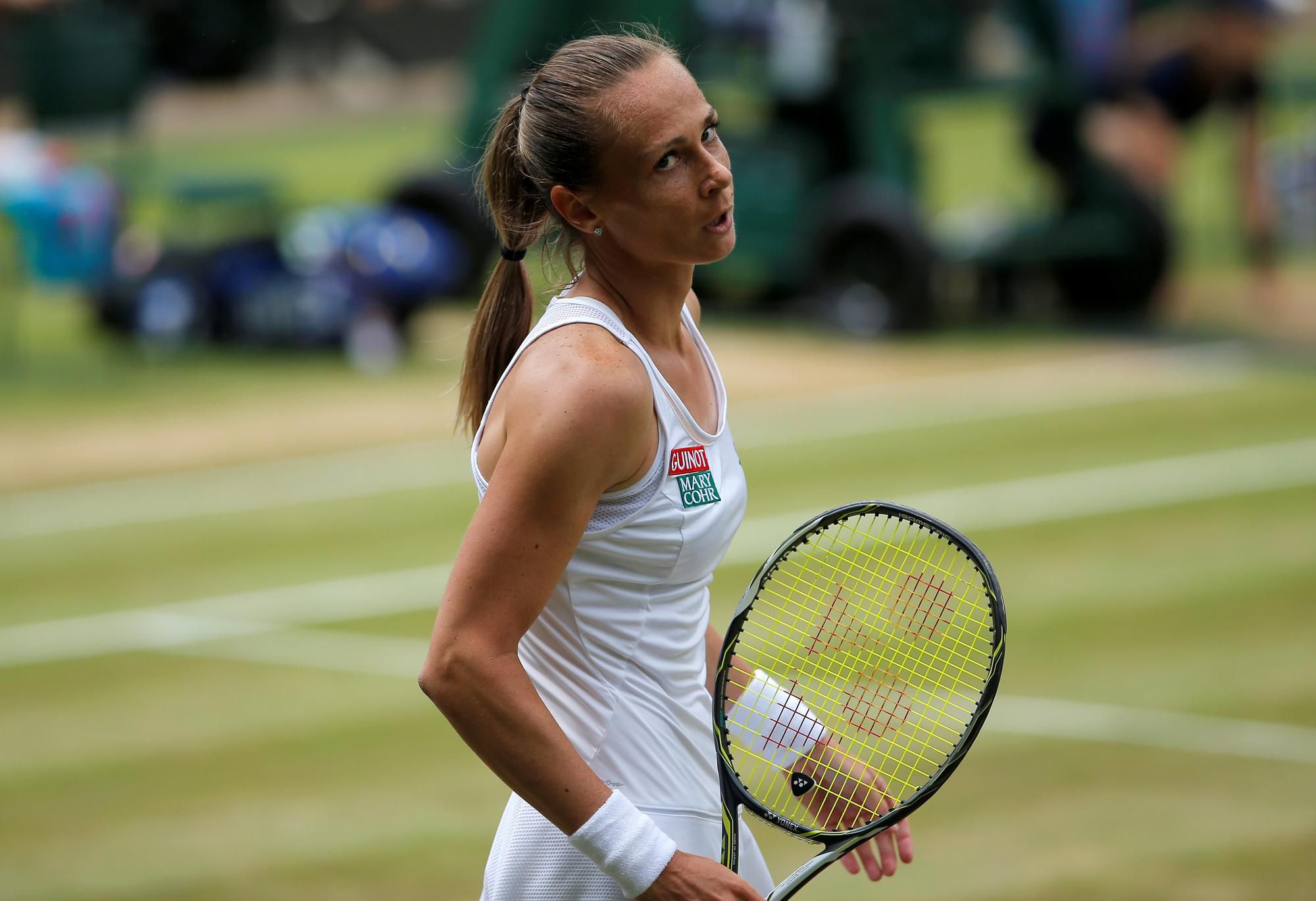 Magdaléna Rybáriková na turnaji Wimbeldon