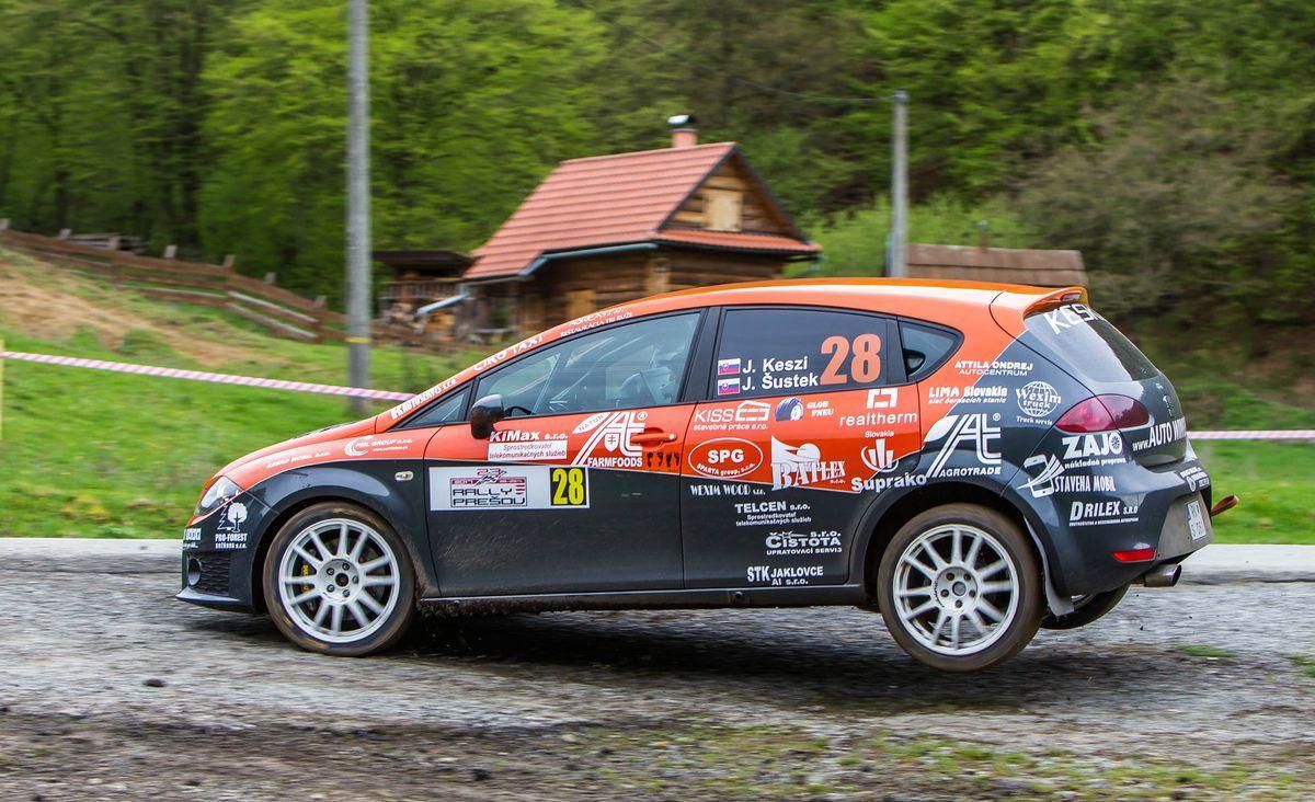 Kesko Racing v plnej zbroji na Rallye Tatry