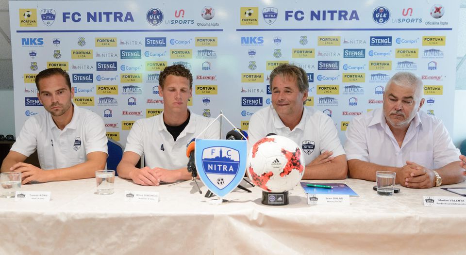 Tlačová konferencia FC Nitra pred začiatkom novej sezóny Fortuna ligy