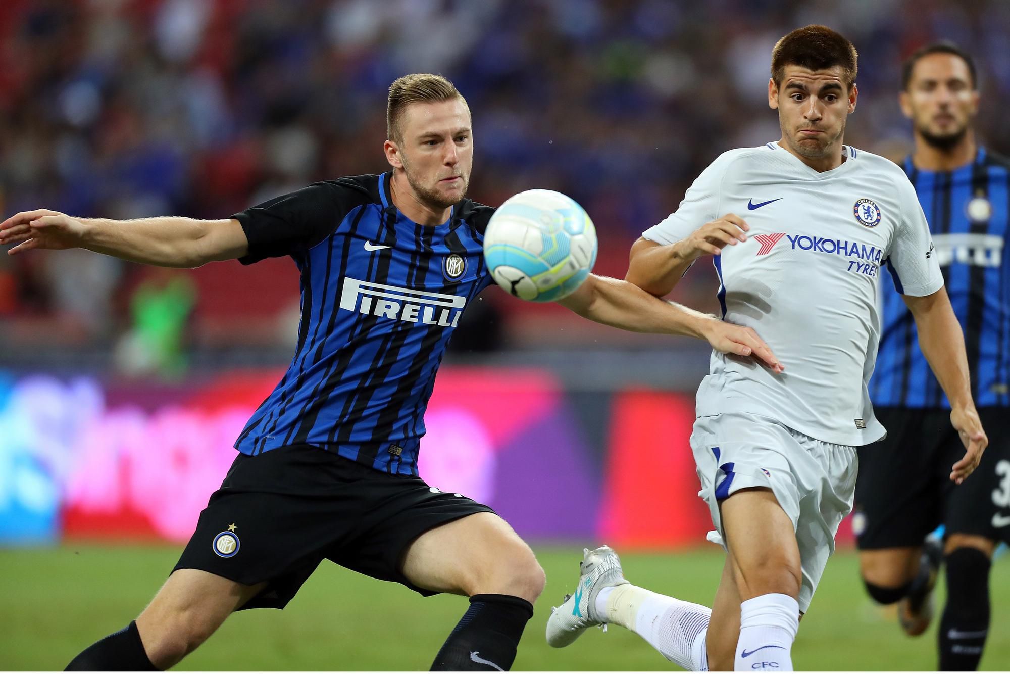 Chelsea - Inter Miláno (Milan Škriniar, Alvaro Morata)