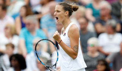 WTA Eastbourne: Karolína Plíšková vo finále zdolala Dánku Wozniacku