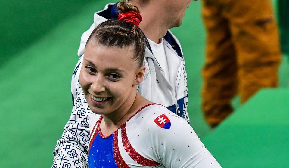Barbora Mokošova, sportova gymnastika, apr2017