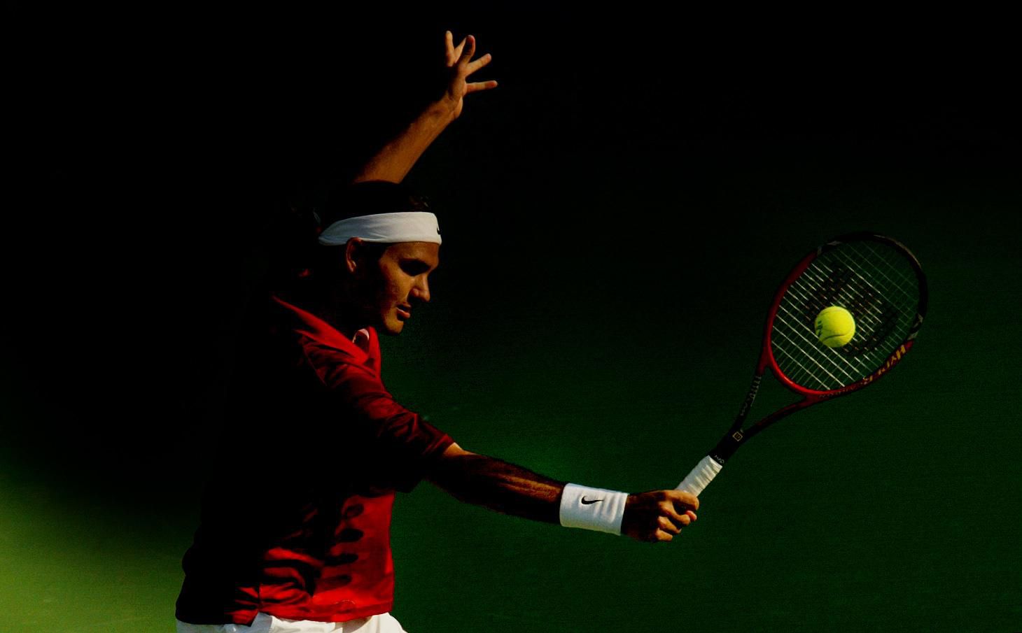 Roger Federer na ATP v Miláne