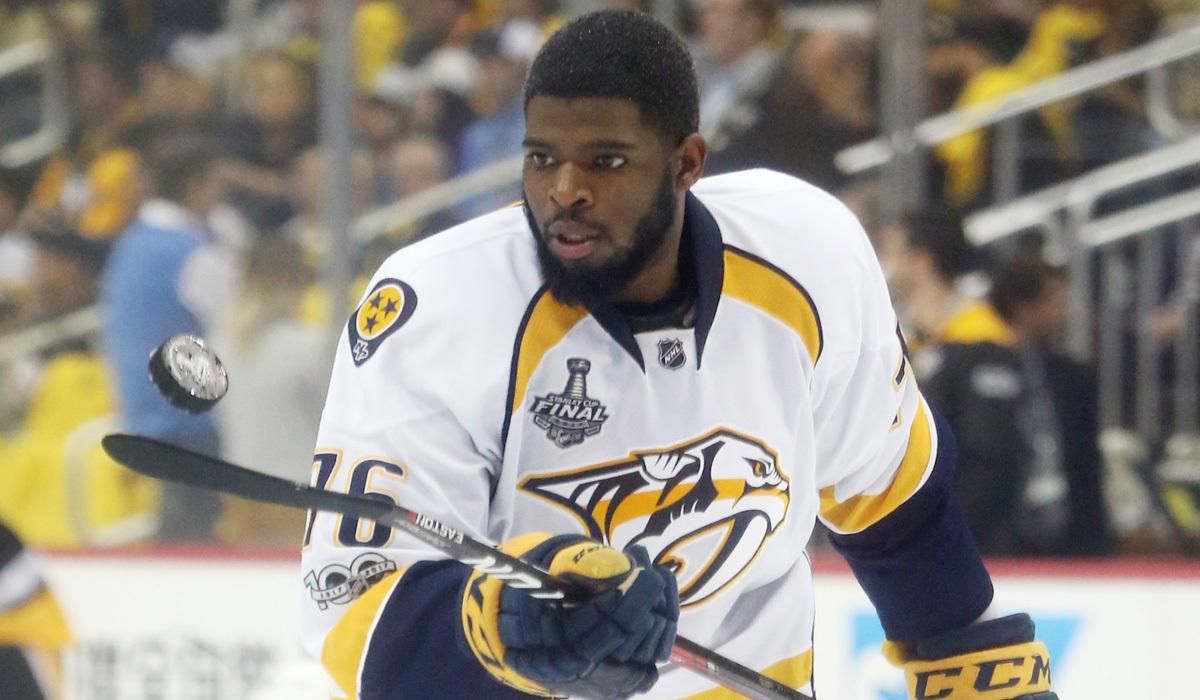 Obranca Nashvillu P.K. Subban