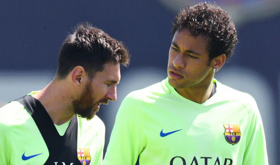 Lionel Messi a Neymar jr.