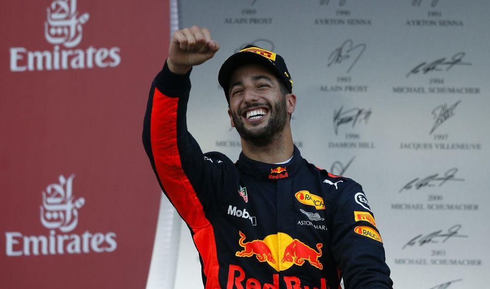 Pretekár Red Bullu Racing Daniel Ricciardo