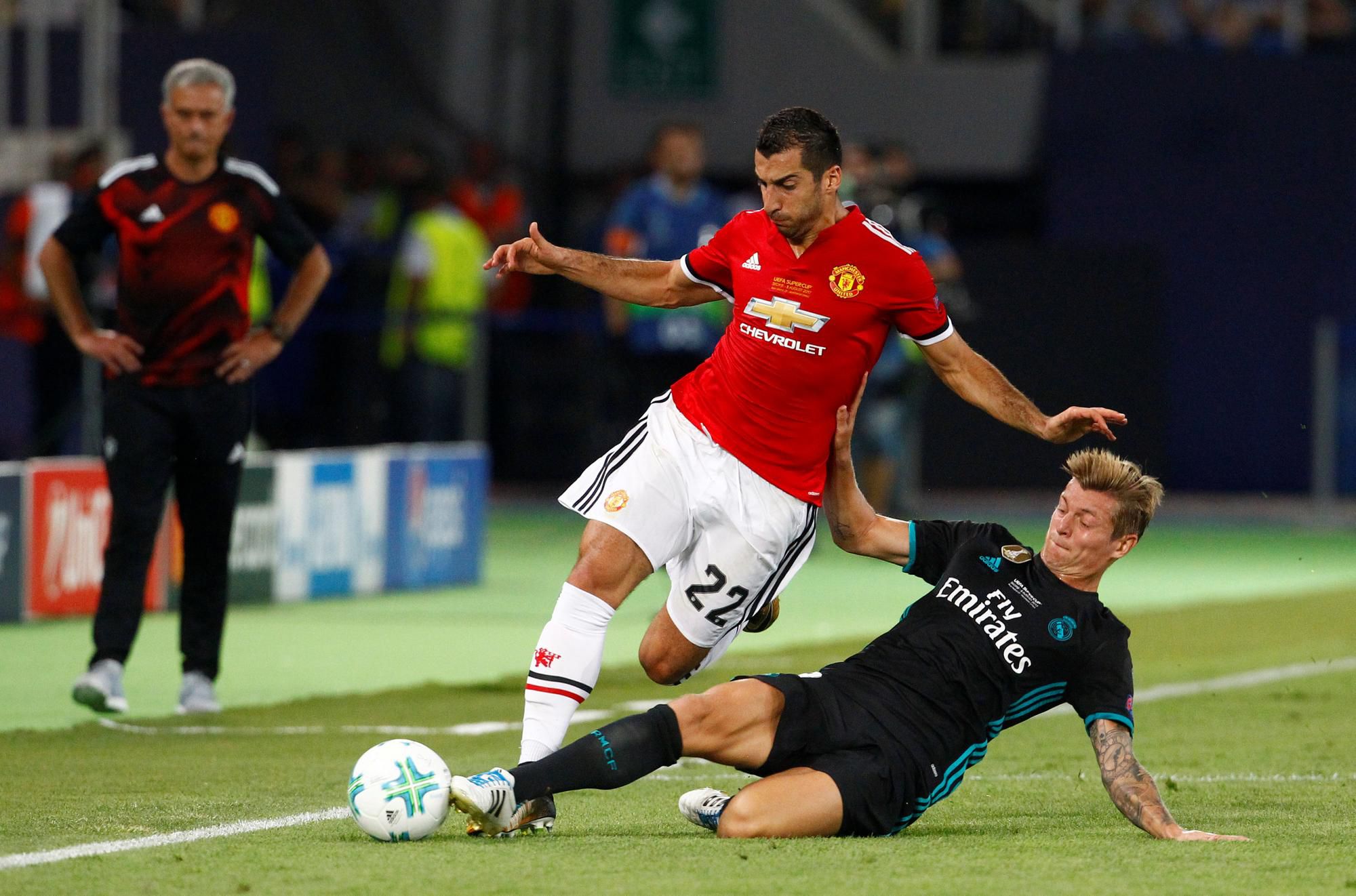 Real Madrid - Manchester United (Henrikh Mkhitaryan, Toni Kroos)