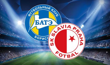 Slavia Praha nestačila na BATE, ale postupuje