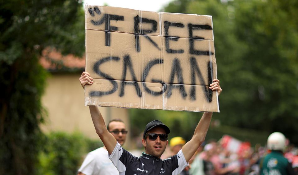 Fanúšik s podporou Petra Sagana