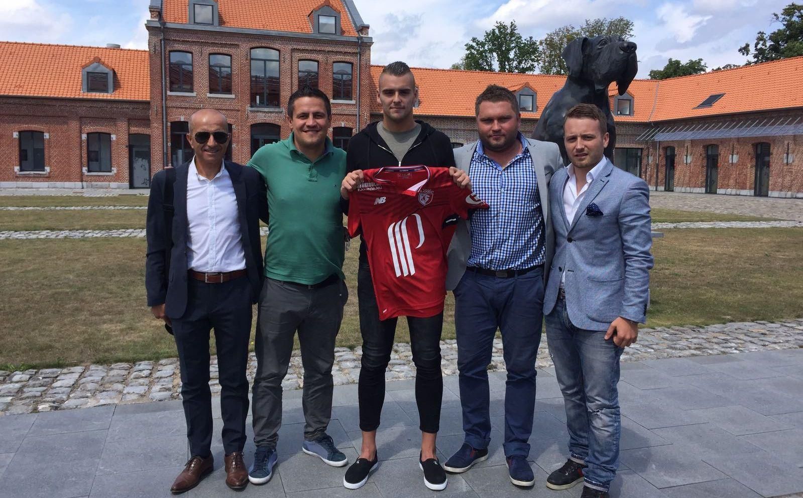 Branislav Jašurek (v zelenom) stál aj za prestupom brankára Jakubecha do OSC Lille