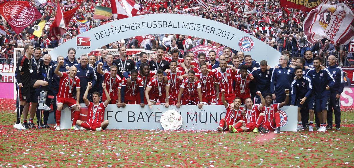 Oslava Bayernu Mníchov