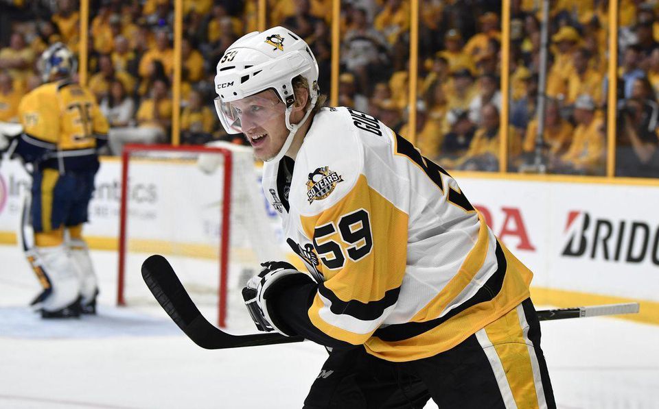 Jake Guentzel z Pittsburghu Penguins zažíva famózne play off