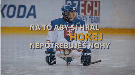 Video: Na to aby si hral hokej, nepotrebuješ nohy!