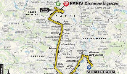 Video: 21. etapa Tour de France: Mapa, profil a favoriti na víťazstvo
