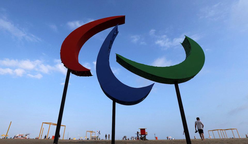 Paralympijske hry 2016, Rio de Janeiro, logo, Copacabana
