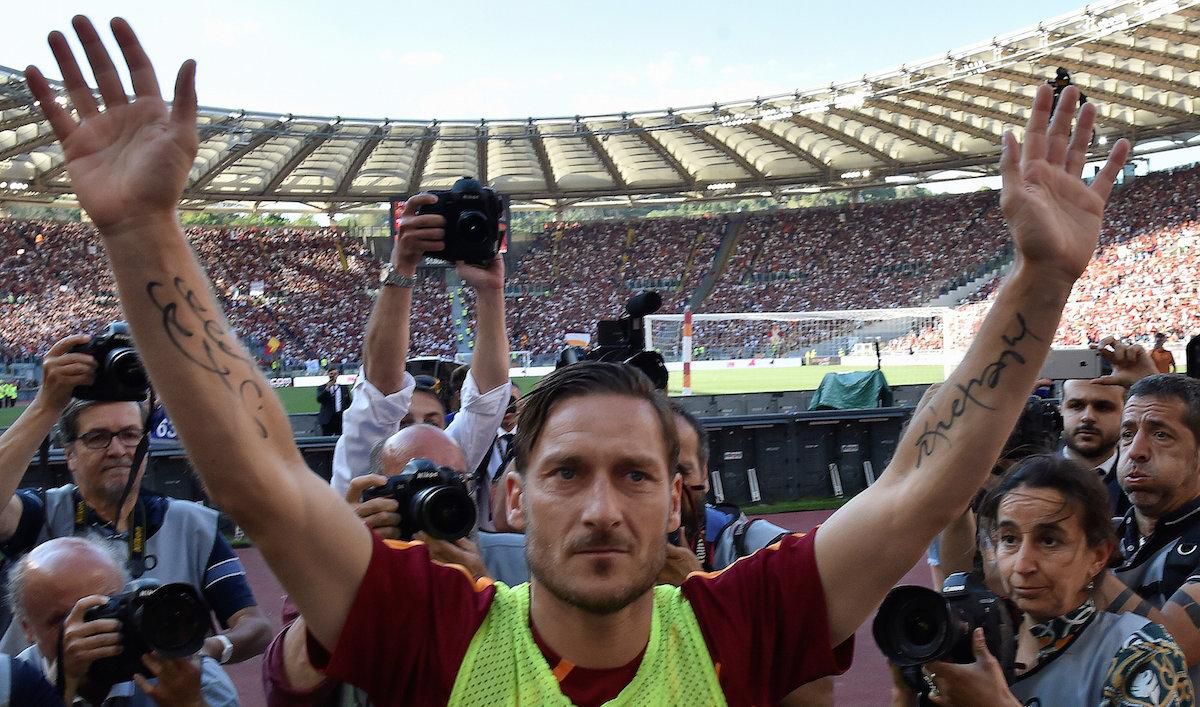 Francesco Totti sa lúci s AS Rím.