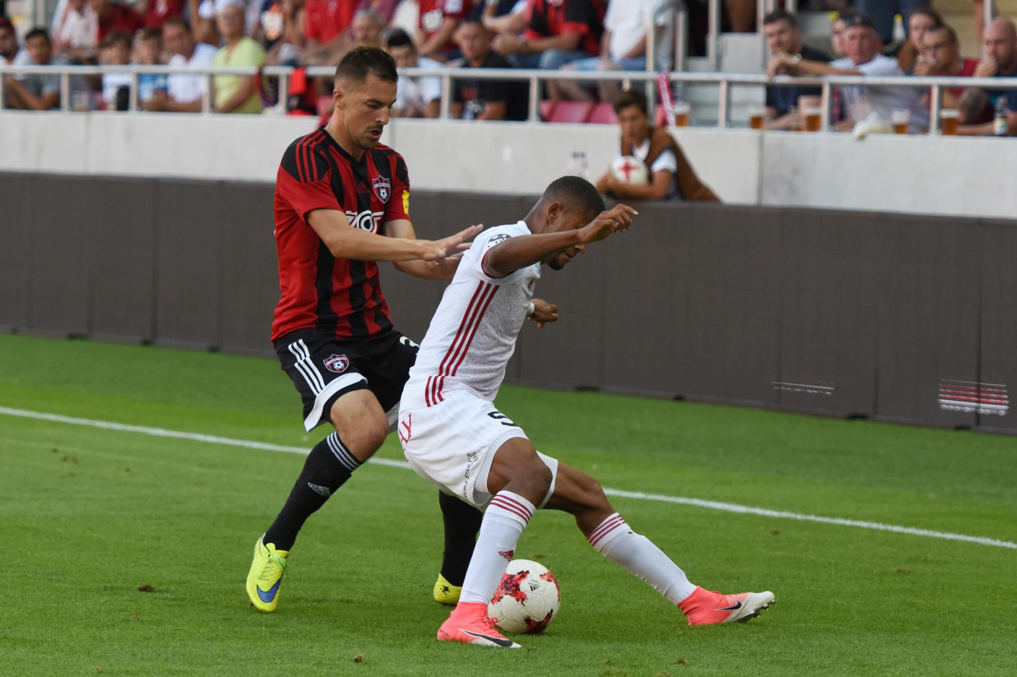 FC Spartak Trnava - AS Trenčín (Rodney Klooster, Štefan Pekár)