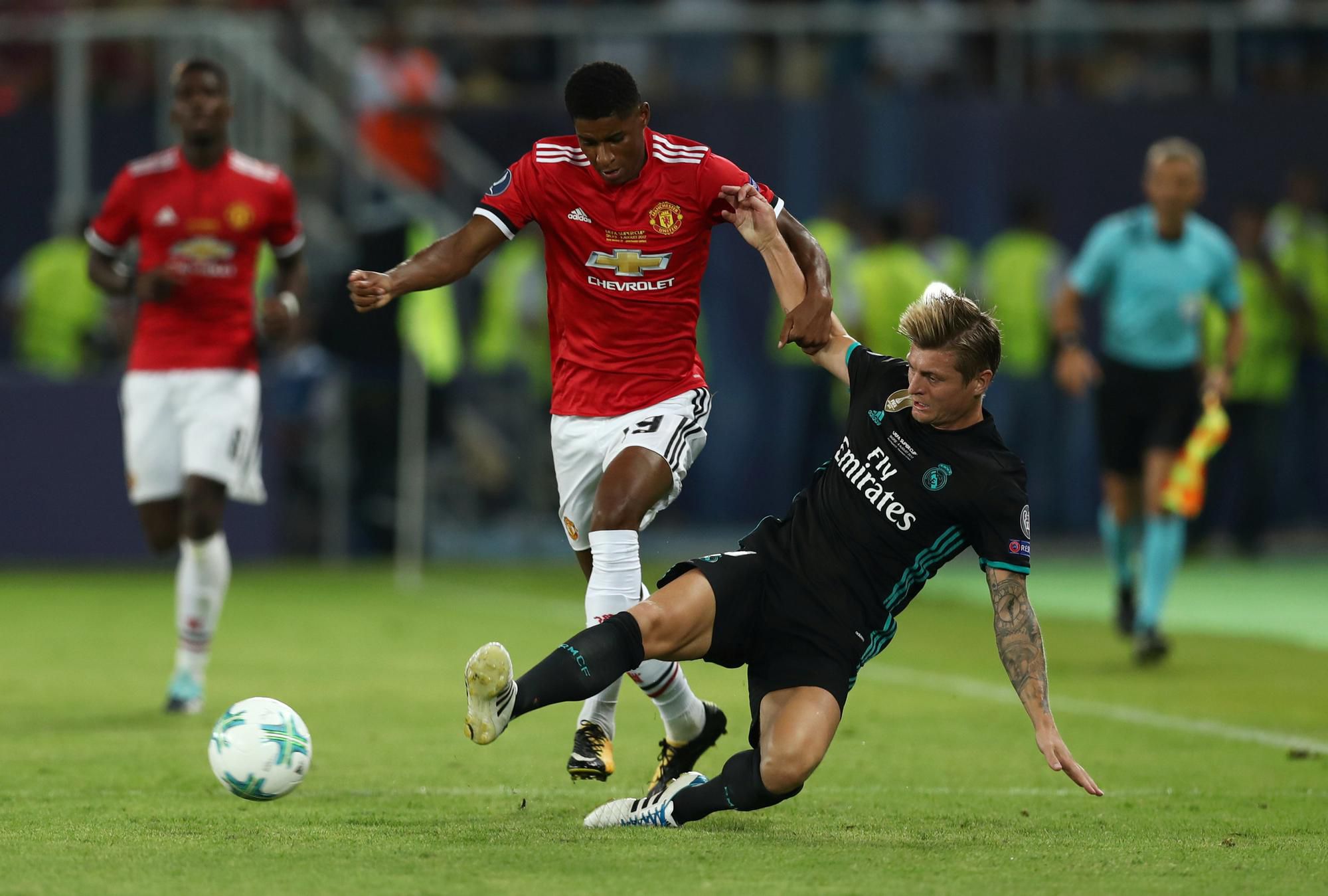 Real Madrid - Manchester United (Marcus Rashford, Toni Kroos)