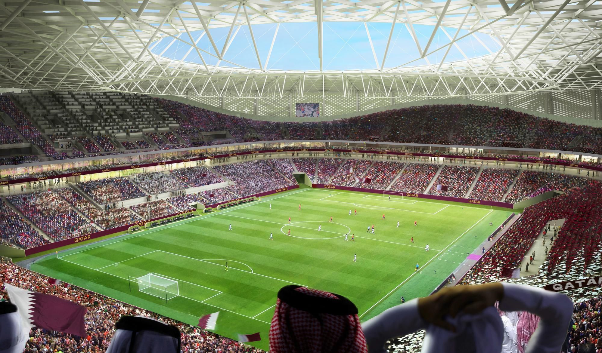 MS 2022 Katar - nový návrh štadióna