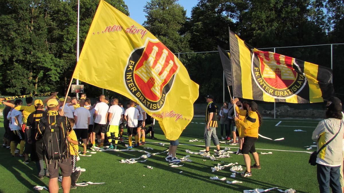 Inter Bratislava sa teší podpore fanúšikov