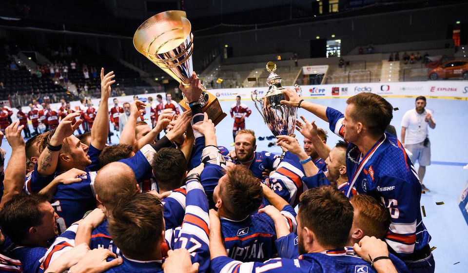 Slovensko vyhralo MS v hokejbale