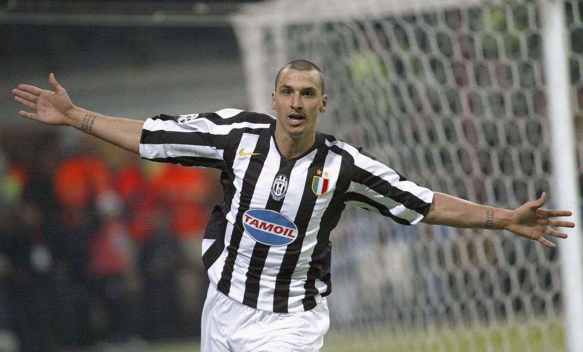 Zlatan Ibrahimovič v drese Juventusu Turín v roku 2006