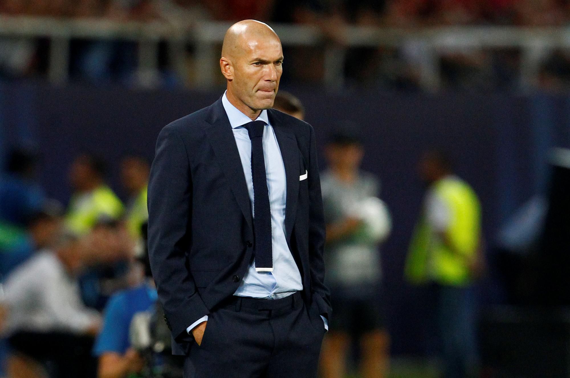 tréner Realu Madrid Zinedine Zidane