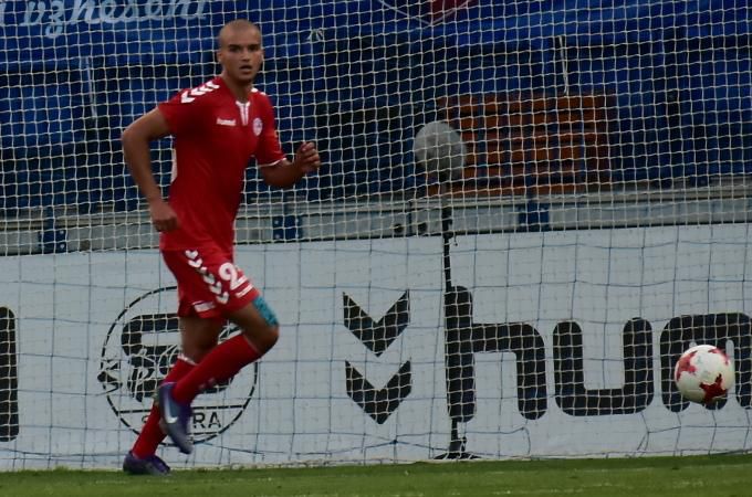 Matej Kosorin v drese FK Senica