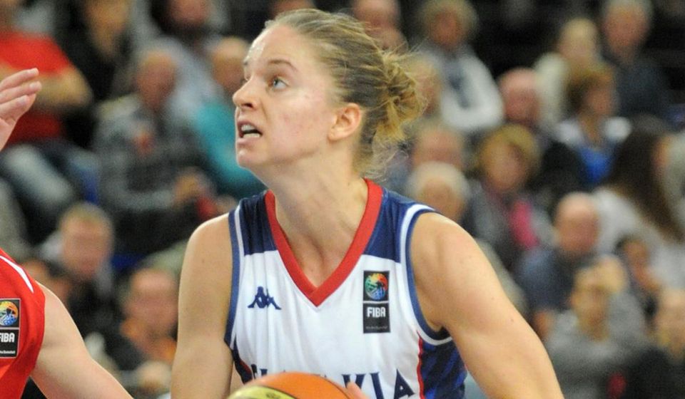 Slovenská basketbalistka Terézia Páleníková
