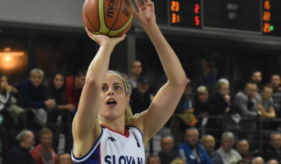 Slovenská basketbalistka Marie Růžičková