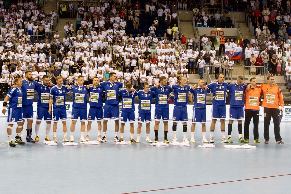 slovenský tím hádzanárov